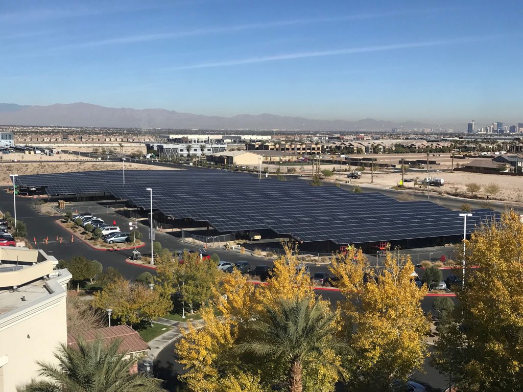 Solar Carport - Las Vegas, NV